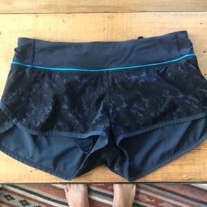 lululemon speed shorts